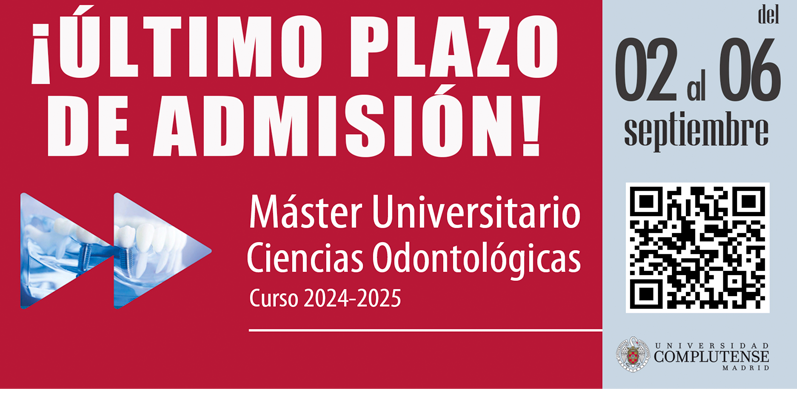 Máster Universitario Ciencias Odontológicas 2024-2025