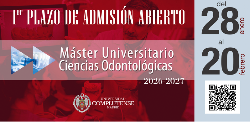 Máster Universitario Ciencias Odontologicas 2026-2027