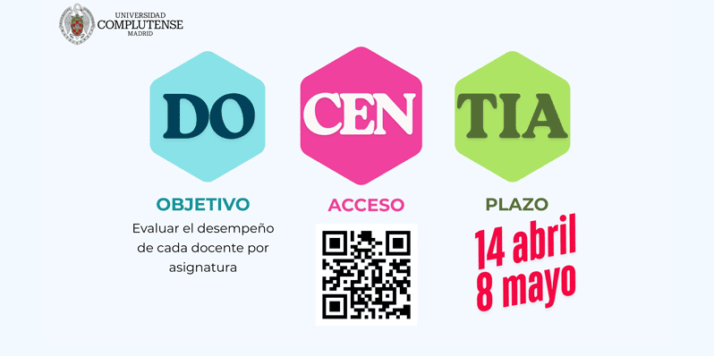 Docentia del 14 de abril al 8 de mayo